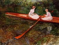 Monet, Claude Oscar - The Pink Skiff